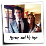 Martyn and his Mom